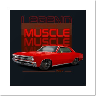 1967 Chevelle Posters and Art